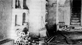 Stav krypty po okupaci