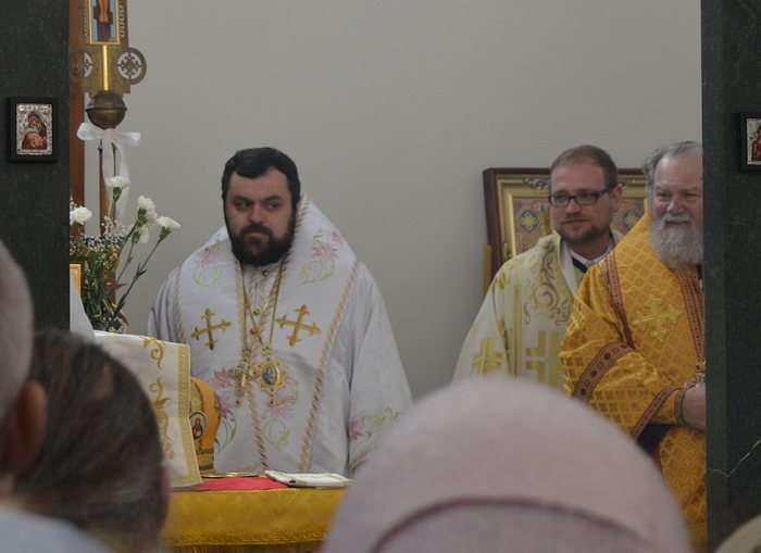 Vladykové - zleva: Izaiáš, Jiří a Michal